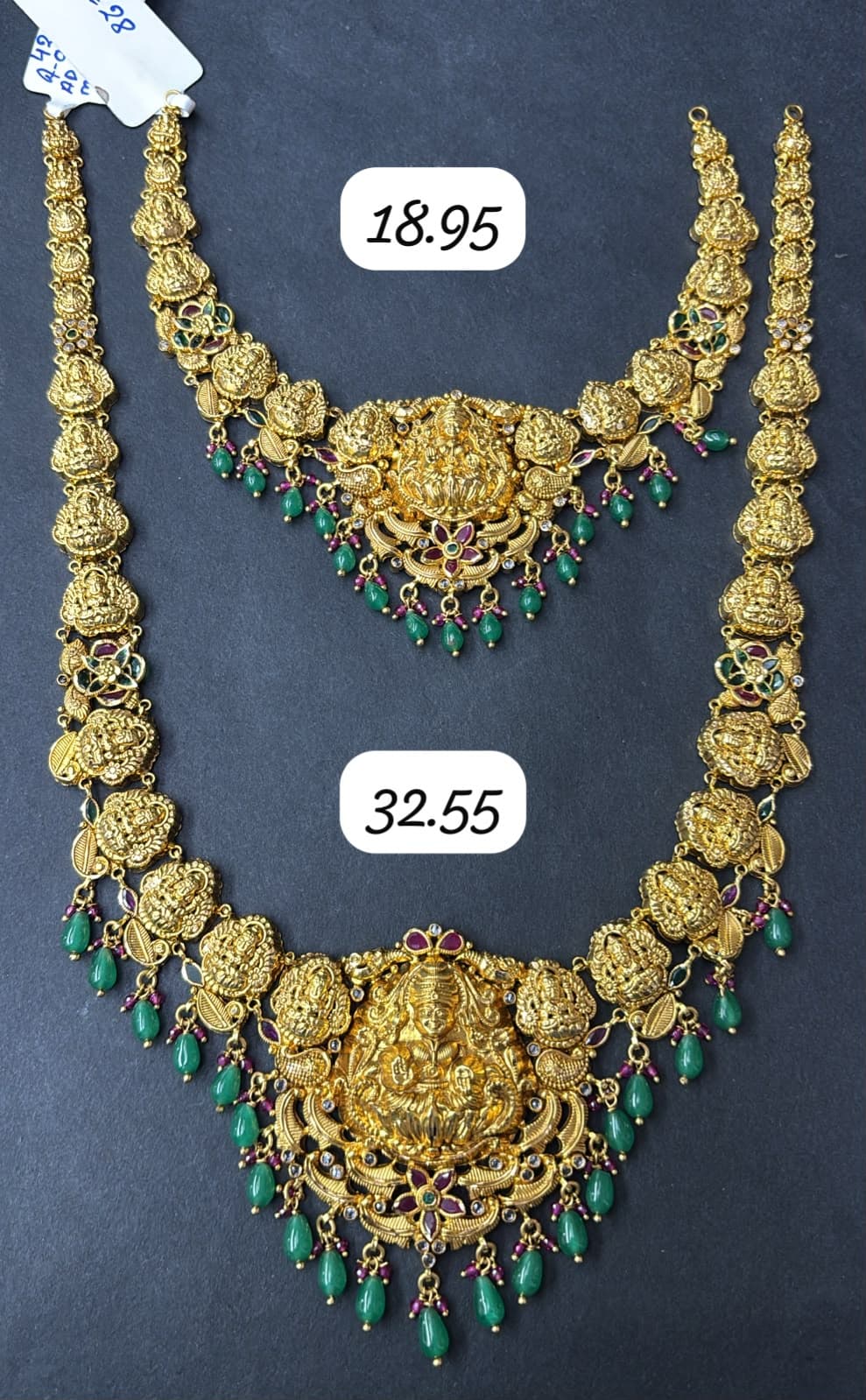 Traditional Lakshmi Temple Necklace
