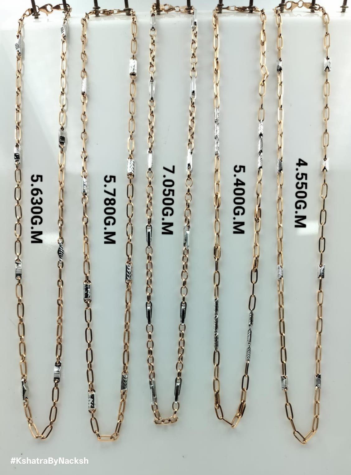 Sleek Italian Gold Link Chain