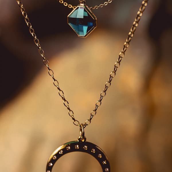 Layered Chain Necklace Set
