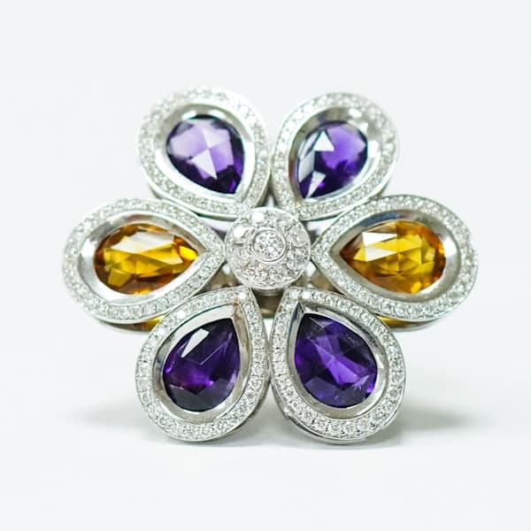 Stackable Diamond Band Ring - image 3