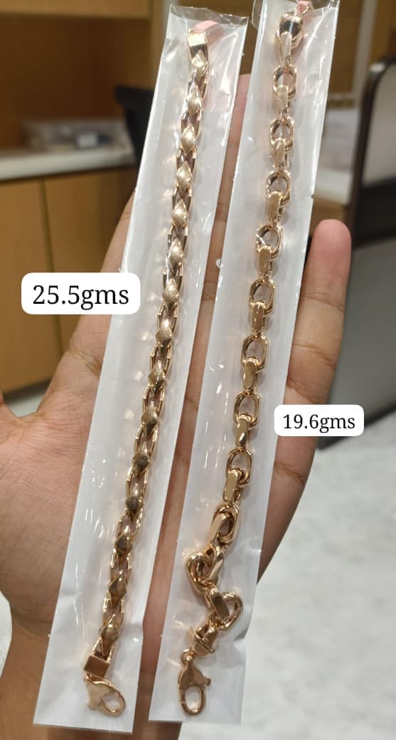 Gents Gold Link Bracelet